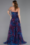 Robe de Soirée Longue Fushia ABU6259