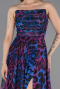Robe de Soirée Longue Fushia ABU6259