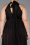 Robe De Soirée Grande Taille Longue Brun ABU3253
