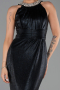 Robe de Soirée Longue Noir ABU6295