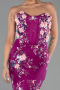 Robe de Soirée Longue Violet ABU6299