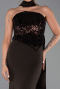 Robe Queue de Poisson Longue Brun ABU5924