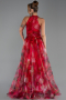Robe de Soirée Longue Fushia ABU6294