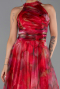 Robe de Soirée Longue Fushia ABU6294
