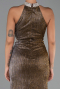 Robe De Soirée Longue Cuivre ABU4324