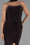 Robe de Soirée Longue Brun ABU5564