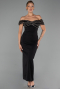 Robe De Soirée Midi Noir ABK2658