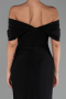 Robe de Soirée Longue Noir ABU6324