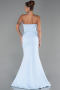 Robe de Soirée Longue Bleu clair ABU6327