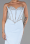 Robe de Soirée Longue Bleu clair ABU6327