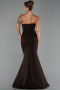 Robe de Soirée Longue Brun ABU6327