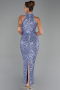 Robe De Soirée Longue Indigo ABK2474