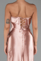 Robe De Soirée Longue Poudre ABU4944