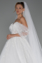 Voile De Mariage Blanc ABK05