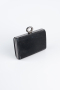 Sac De Soirée Argenté Noir SH830
