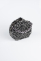 Sac De Soirée Luxe Pierreux Noir-Argent SH854