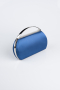Sac De Soirée Luxe Satin Bleu Marine V351