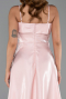 Robe De Soirée Satin Midi Poudre ABK2657