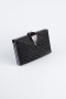 Sac de Soirée Luxe A motifs Noir KC713