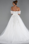 Robes de Mariage Longue Blanc ABG196
