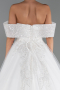 Robes de Mariage Longue Blanc ABG196