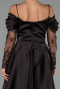 Tenue de Soirée Midi Satin Brun ABK2552