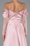 Tenue de Soirée Midi Satin Poudre ABK2552
