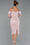 Tenue de Soirée Midi Perlé Poudre ABK2663