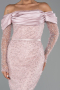 Tenue de Soirée Midi Perlé Poudre ABK2663