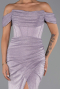 Robe de Soirée Longue Lavande ABU6341