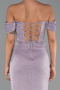 Robe de Soirée Longue Lavande ABU6341