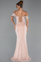 Robe de Soirée Longue Poudre ABU6341