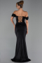 Robe de Soirée Longue Noir ABU6341