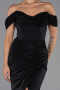 Robe de Soirée Longue Noir ABU6341
