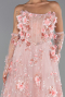 Robe de Soirée Longue Poudre ABU6344