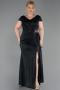 Robe de Soirée Grande Taille Longue Émeraude ABU6362