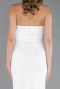 Robe de Soirée Longue Blanc ABU6366