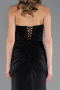 Robe de Soirée Longue Noir ABU6371