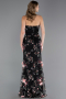 Robe de Soirée Longue Noir ABU6299