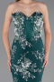 Robe de Soirée Longue Émeraude ABU6299
