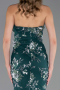Robe de Soirée Longue Émeraude ABU6299