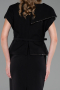 Robe De Invitation Grande Taille Midi Noir ABK2669