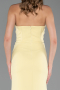 Robe de Soirée Longue Jaune ABU5747