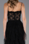 Robe de Soirée Longue Noir ABU2822