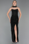 Robe de Soirée Longue Noir ABU6378