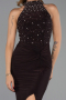 Robe de Soirée Longue Brun ABU5422