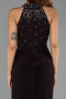 Robe de Soirée Longue Brun ABU5422