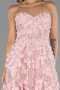 Robe de Soirée Longue Poudre ABU6408