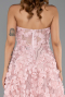 Robe de Soirée Longue Poudre ABU6408