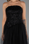 Robe de Soirée Longue Noir ABU6412